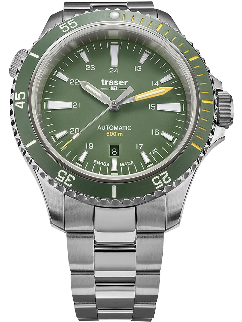 Traser H3 P67 Diver Automatic Green Special Set 110325