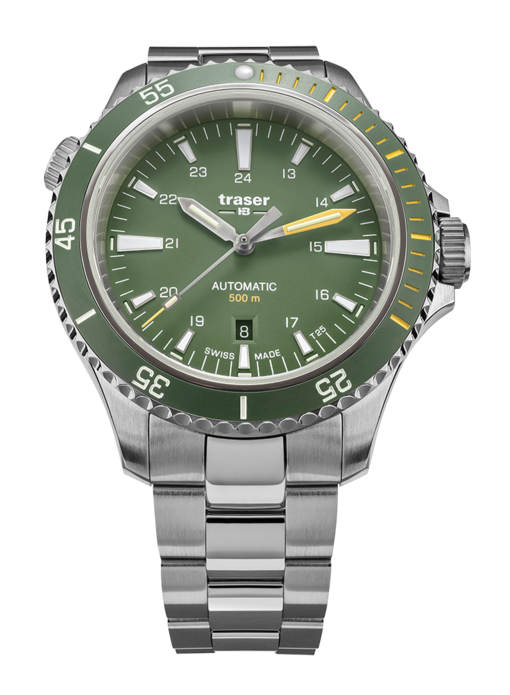 Traser H3 P67 Diver Automatic Green Special Set 110325