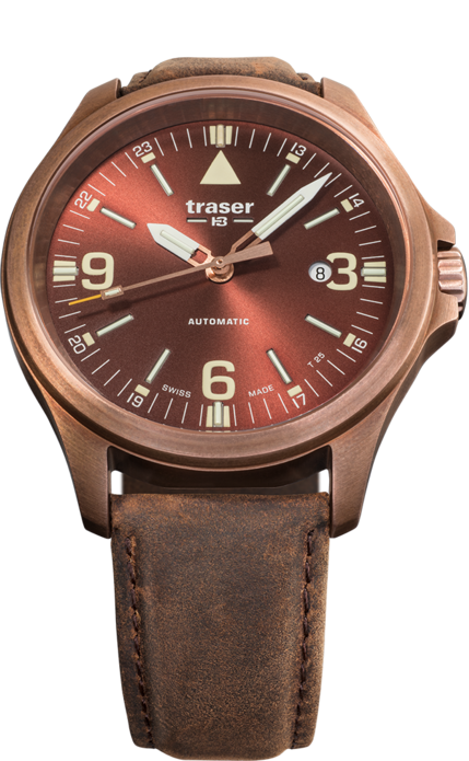 Traser H3 P67 Officer Pro Automatic Bronze Brown 108073