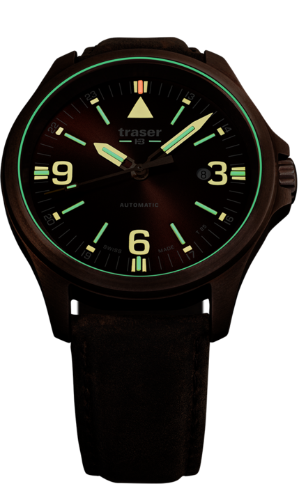 Traser H3 P67 Officer Pro Automatic Bronze Brown 108073