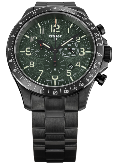 Traser H3 P67 Officer Pro Chronograph Green 109464