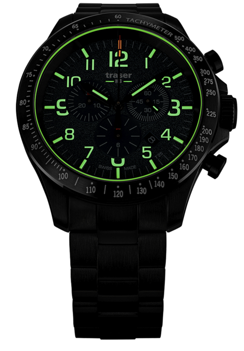 Traser H3 P67 Officer Pro Chronograph Green 109464