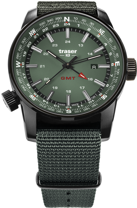 Traser H3 P68 Pathfinder GMT Green 109035