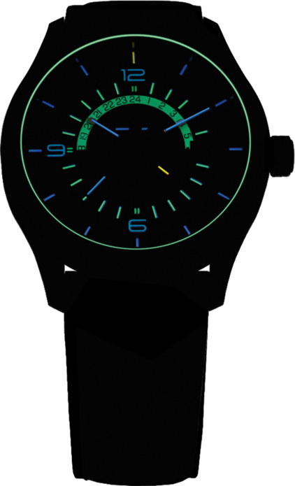 Traser H3 P59 Aurora GMT Antracite 107231