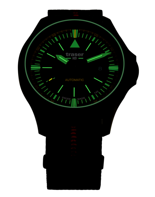 Traser H3 P67 Officer Pro Automatic Red 110757