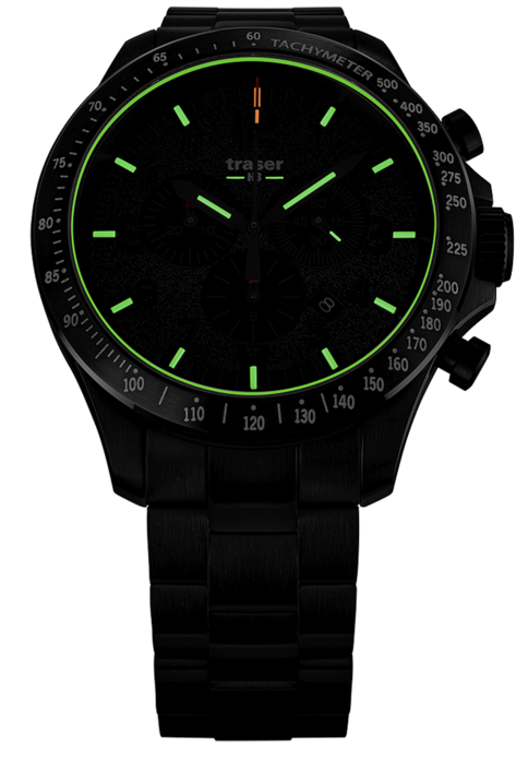 Traser H3 P67 Officer Pro Chronograph Black 109466