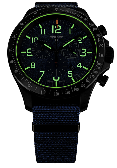 Traser H3 P67 Officer Pro Chronograph Blue 109461