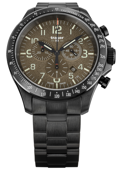 Traser H3 P67 Officer Pro Chronograph Khaki