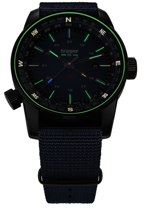 Traser H3 P68 Pathfinder GMT Blue 109034