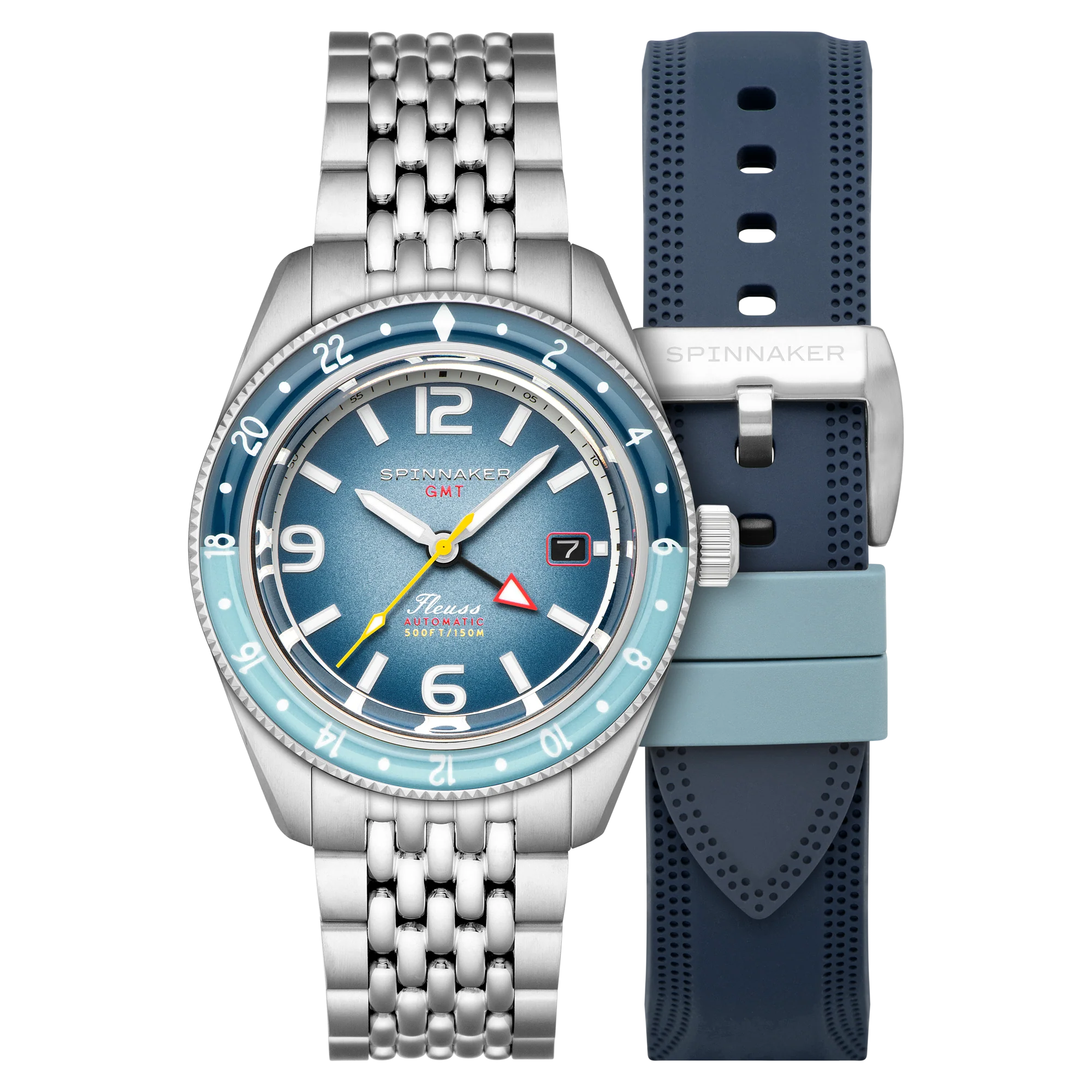 Spinnaker SP-5120-66 Fleuss GMT Automatic Nebula Blue