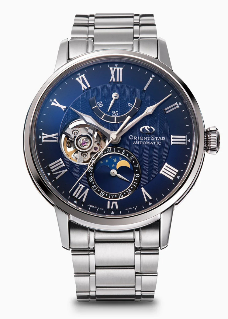Orient Star RE-AY0103L00B M45 F7 Mechanical Moon Phase