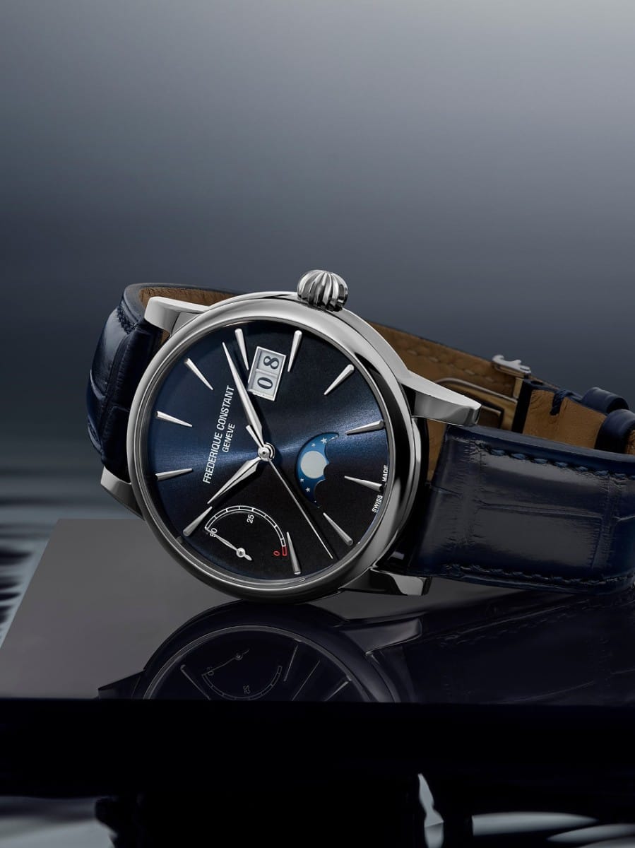 Frederique Constant FC-735N3H6 Manufacture Classic Power Reserve Big Date Moonphase Automatic - thumbnail