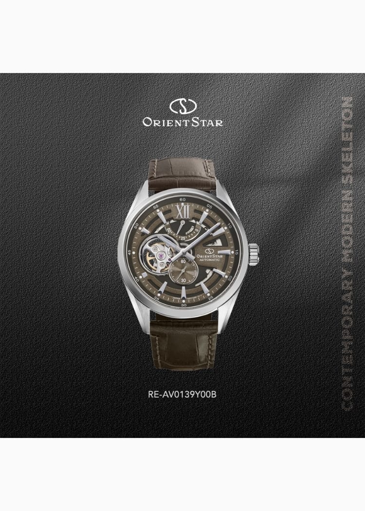 Orient Star RE-AV0139Y00B Contemporary Modern Skeleton - thumbnail