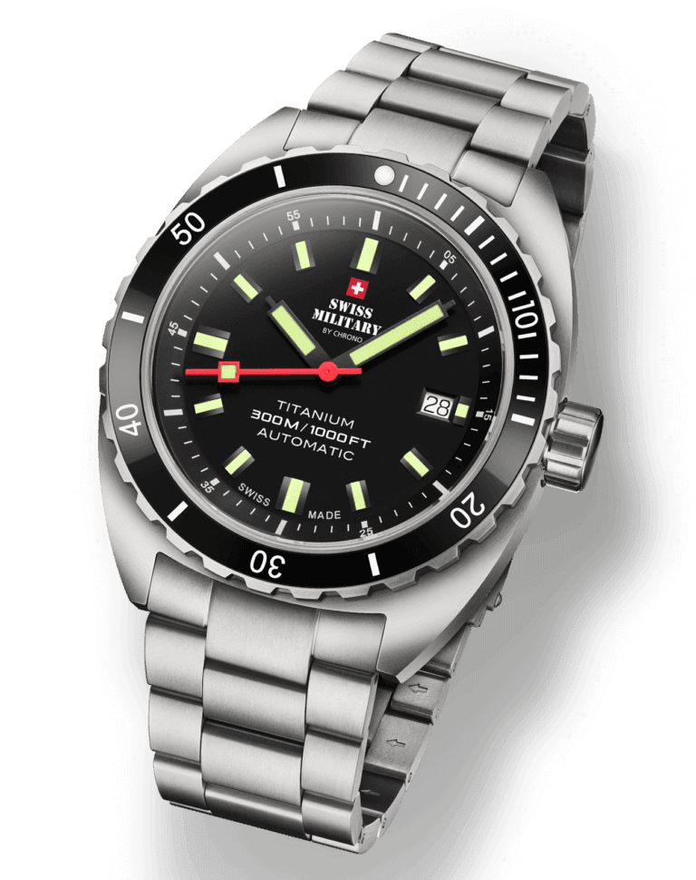 Swiss Military By Chrono SMA34100.01 Titanium Diver Automatic
