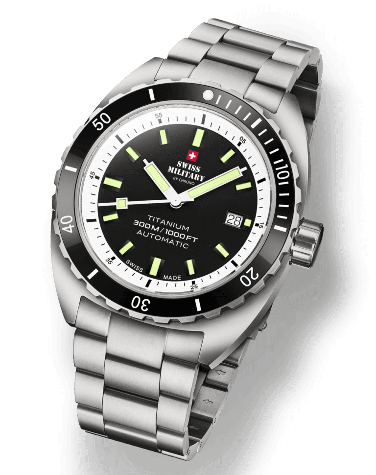 Swiss Military By Chrono SMA34100.02 Titanium Diver Automatic - thumbnail