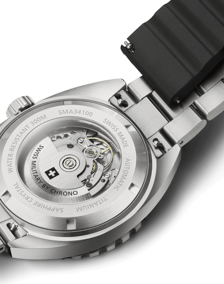 Swiss Military By Chrono SMA34100.04 Titanium Diver Automatic