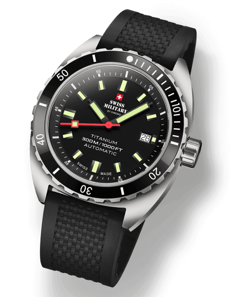 Swiss Military By Chrono SMA34100.06 Titanium Diver Automatic