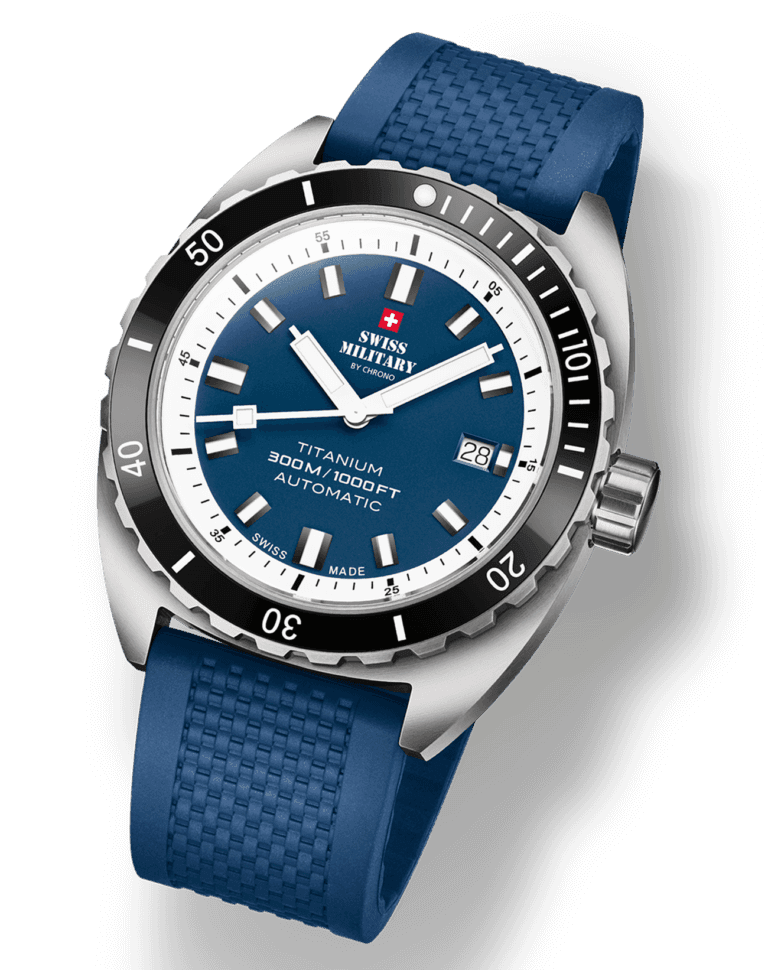Swiss Military By Chrono SMA34100.09 Titanium Diver Automatic