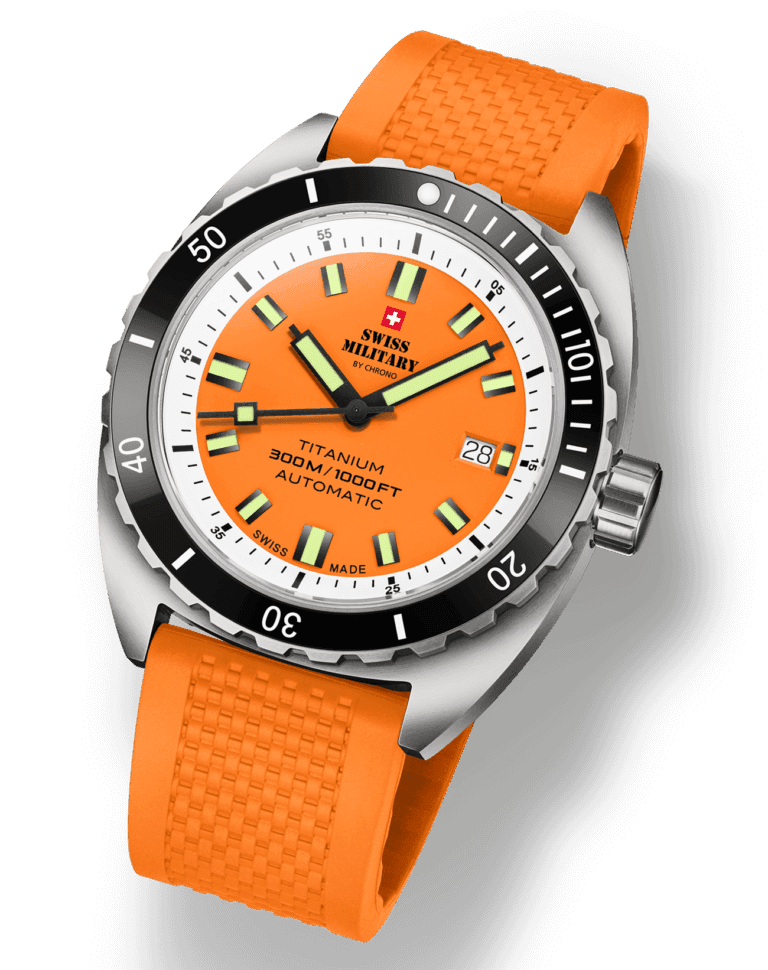 Swiss Military By Chrono SMA34100.10 Titanium Diver Automatic