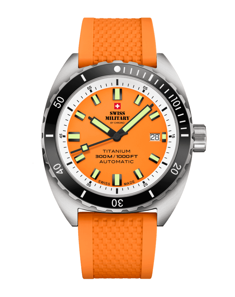 Swiss Military By Chrono SMA34100.10 Titanium Diver Automatic