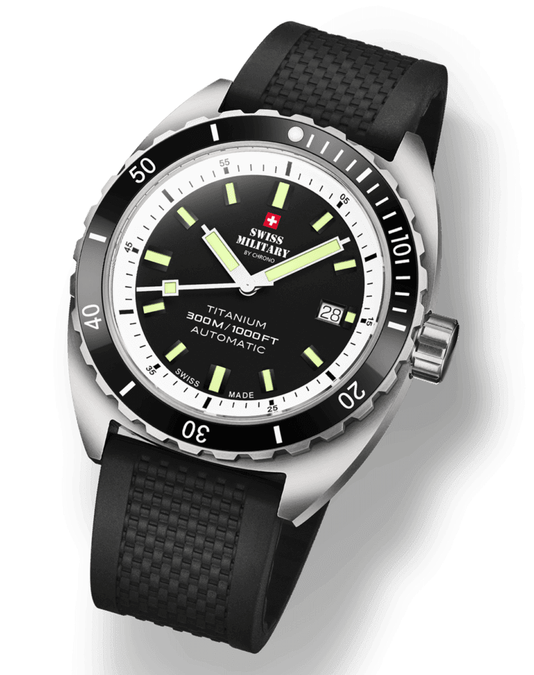 Swiss Military By Chrono SMA34100.07 Titanium Diver Automatic