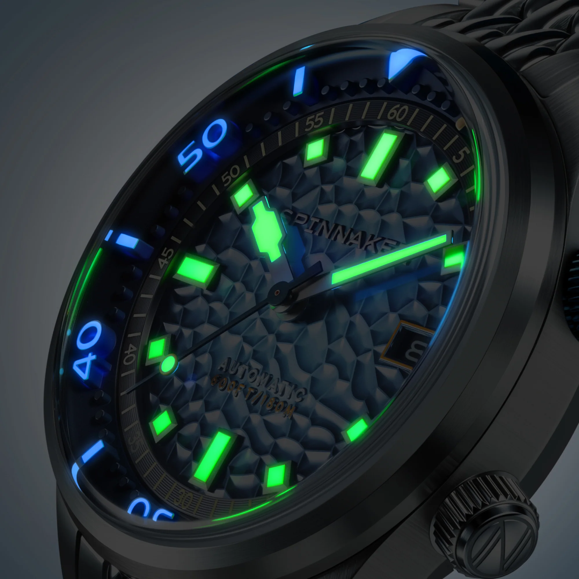 Spinnaker SP-5062-66 Bradner Glacier Blue Automatic - thumbnail