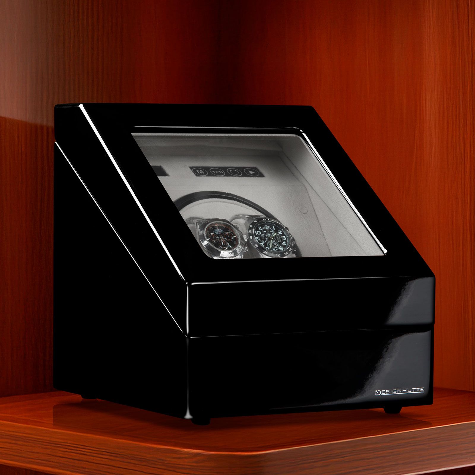 Designhütte Watch Winder Monaco – Black