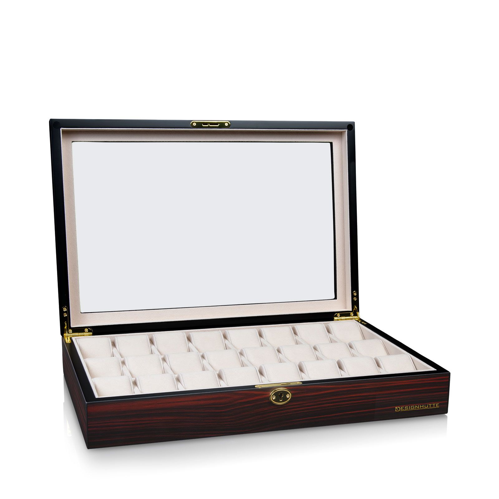 Designhütte Watch Box Auckland 24 – Ebony