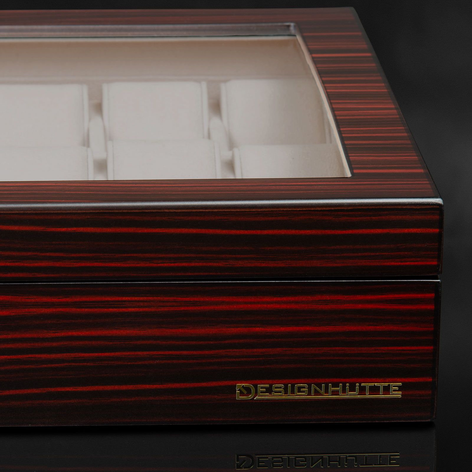 Designhütte Watch Box Auckland 24 – Ebony