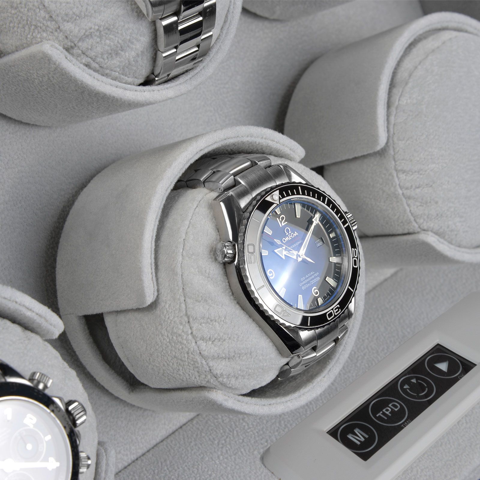 Designhütte Watch Winder Basel 6 LCD – Black