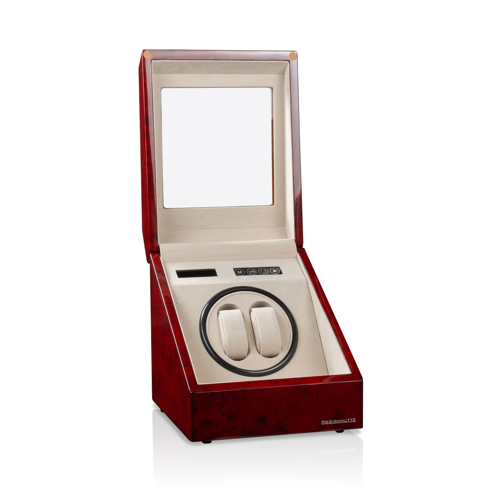 Designhütte Watch Winder Monaco – Burl Wood