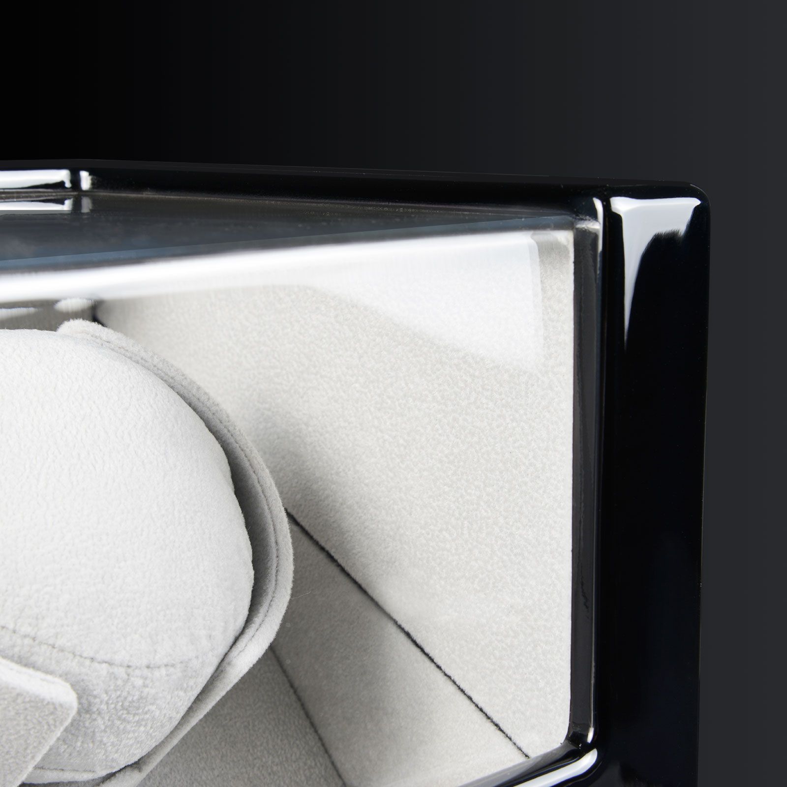 Designhütte Watch Winder San Diego 4 – Black / Grey