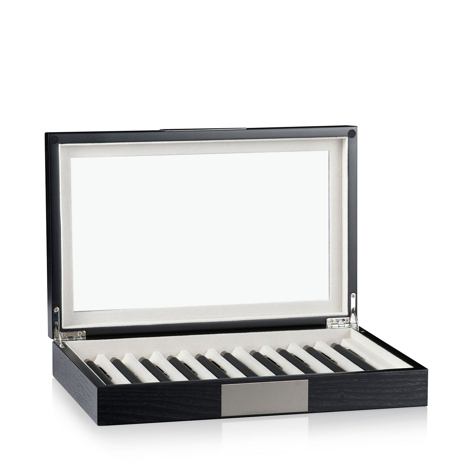 Heisse & Söhne Pencil Box Monteray 10 - Ash Black Satin