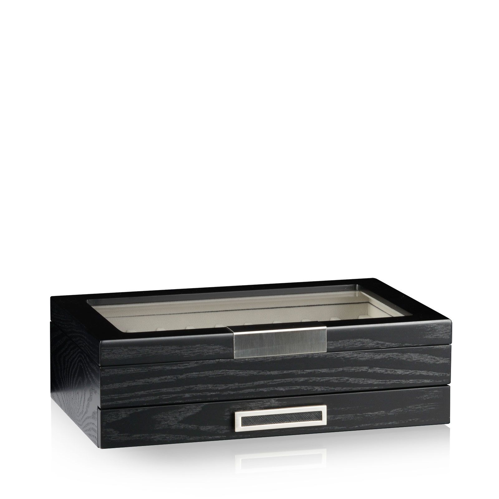 Heisse & Söhne Pencil Box Monteray 20 - Ash Black Satin