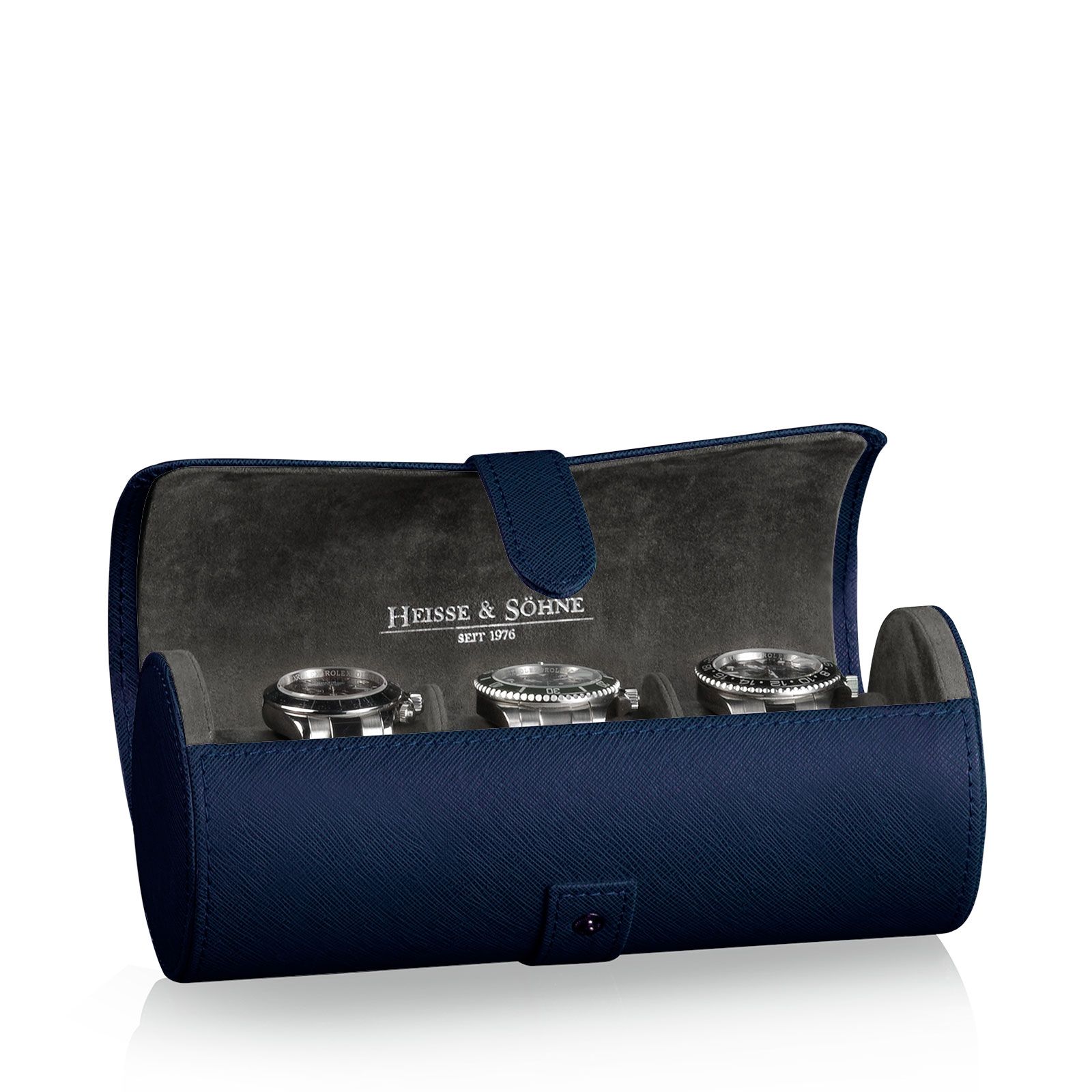 Heisse & Söhne Watch Roll Rondo 3 - Blue