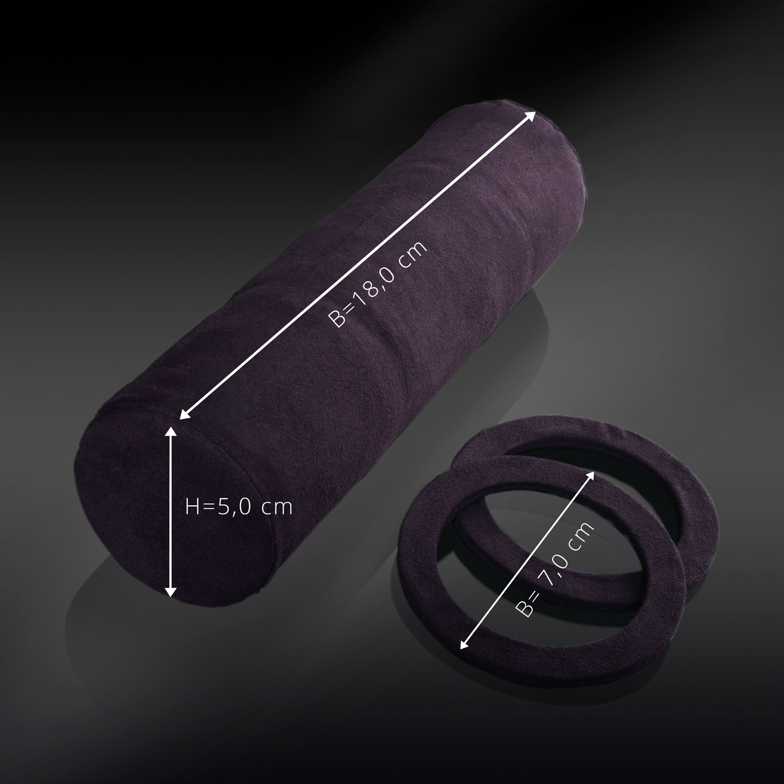 Heisse & Söhne Watch Roll Rondo 3 – Black / Violet
