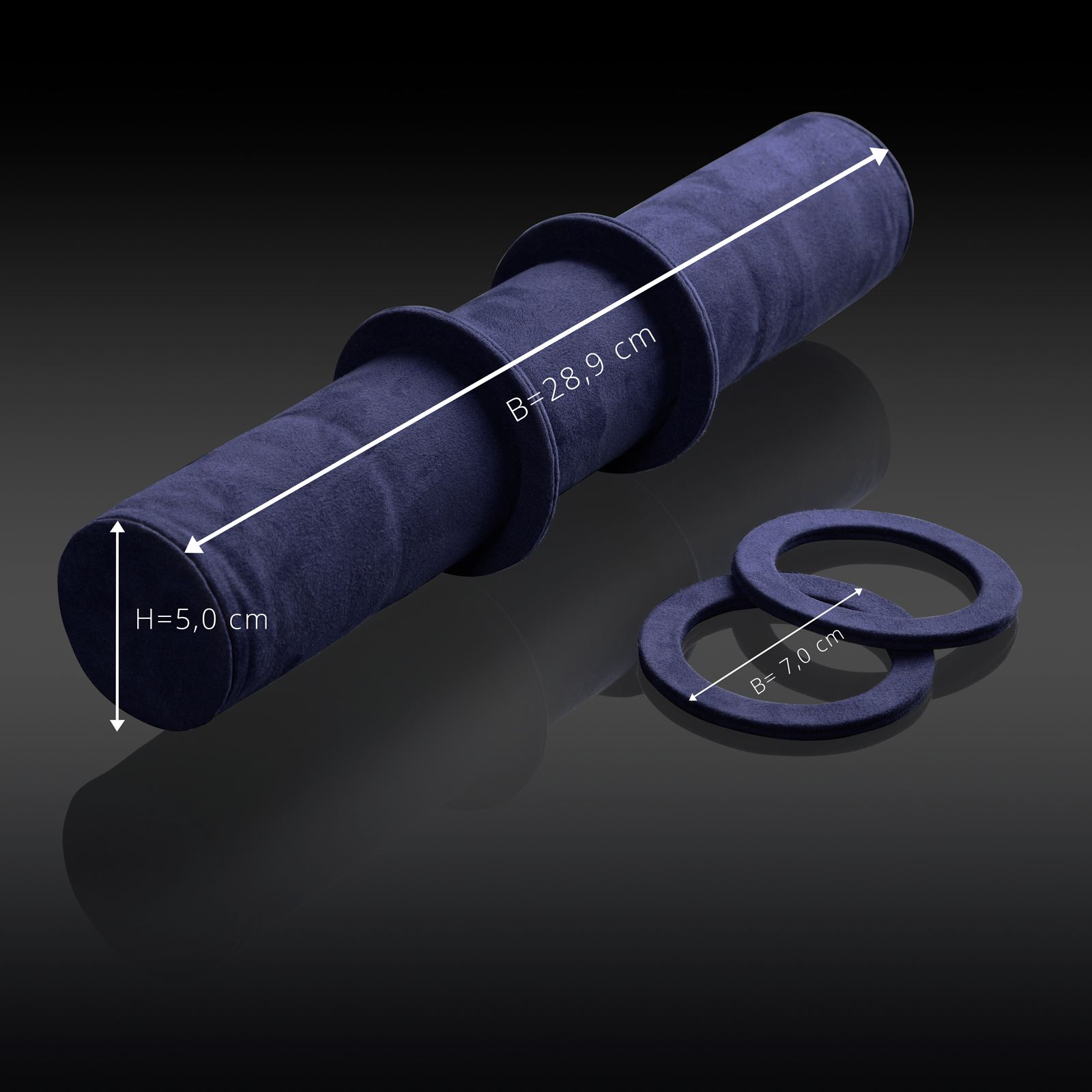 Heisse & Söhne Watch Roll Rondo 5 – Black / Blue