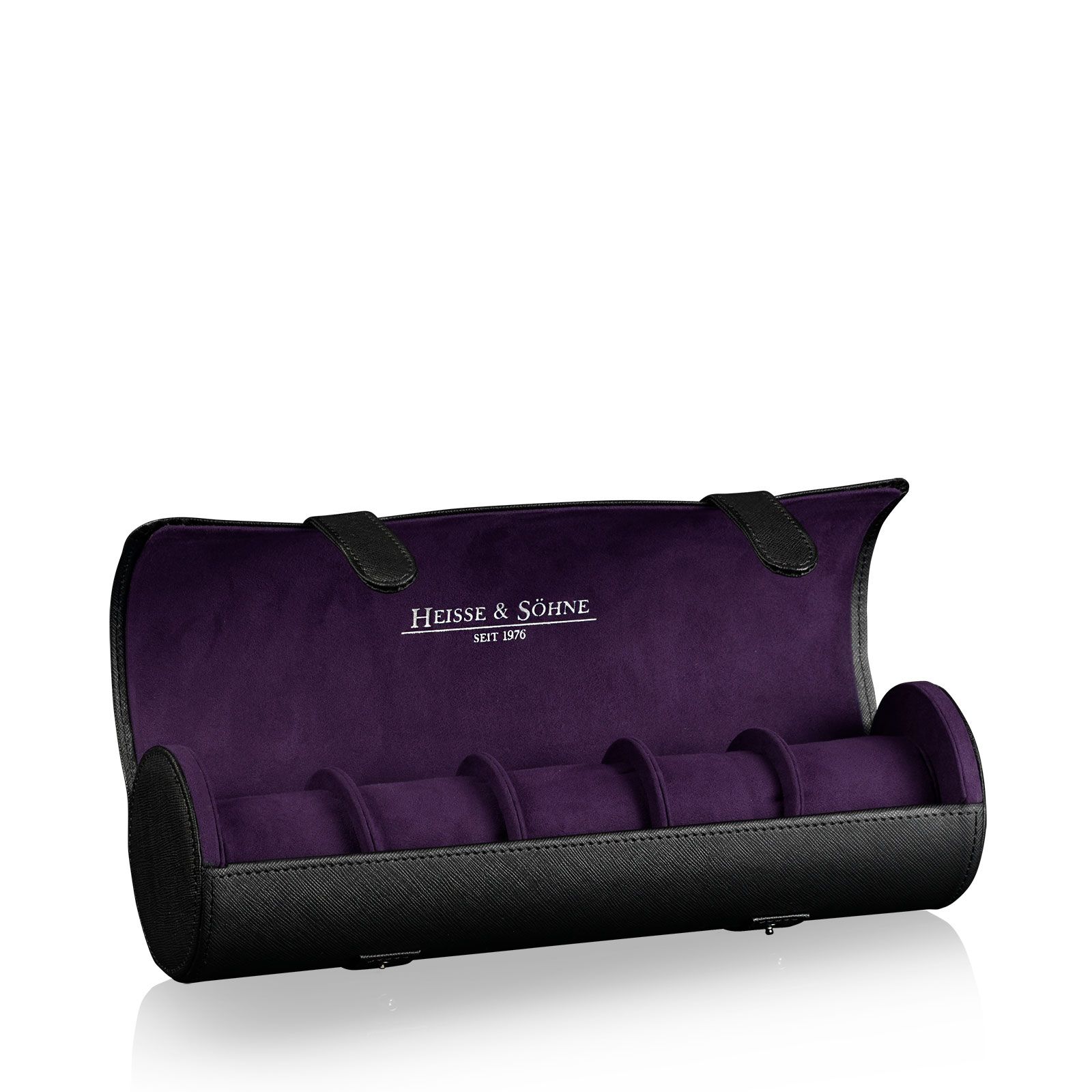 Heisse & Söhne Watch Roll Rondo 5 – Black / Purple