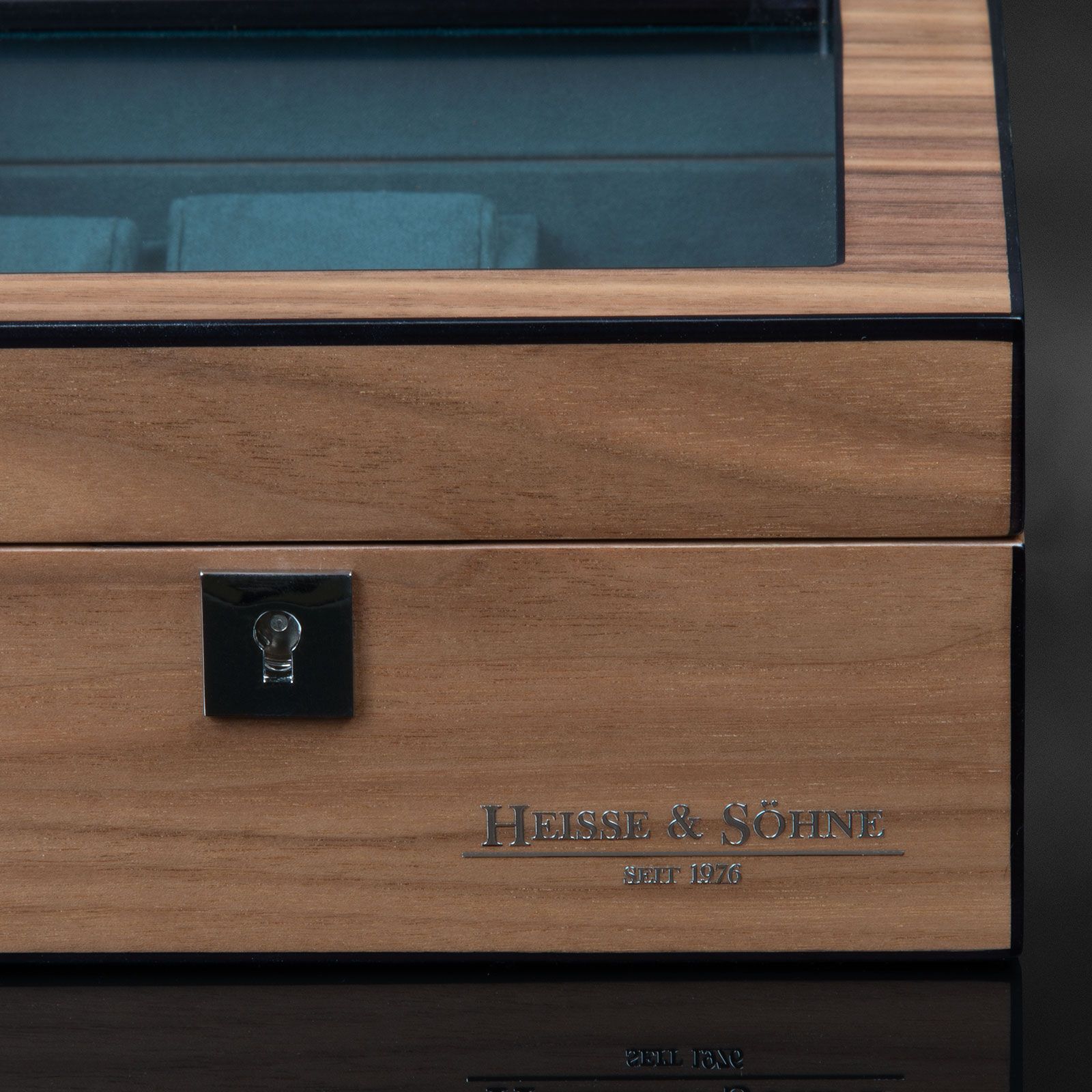 Heisse & Söhne Watch Box Borneaux 4+ Walnut