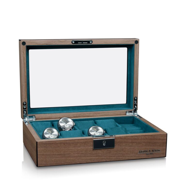 Heisse & Söhne Watch Box Borneaux 8+ Walnut