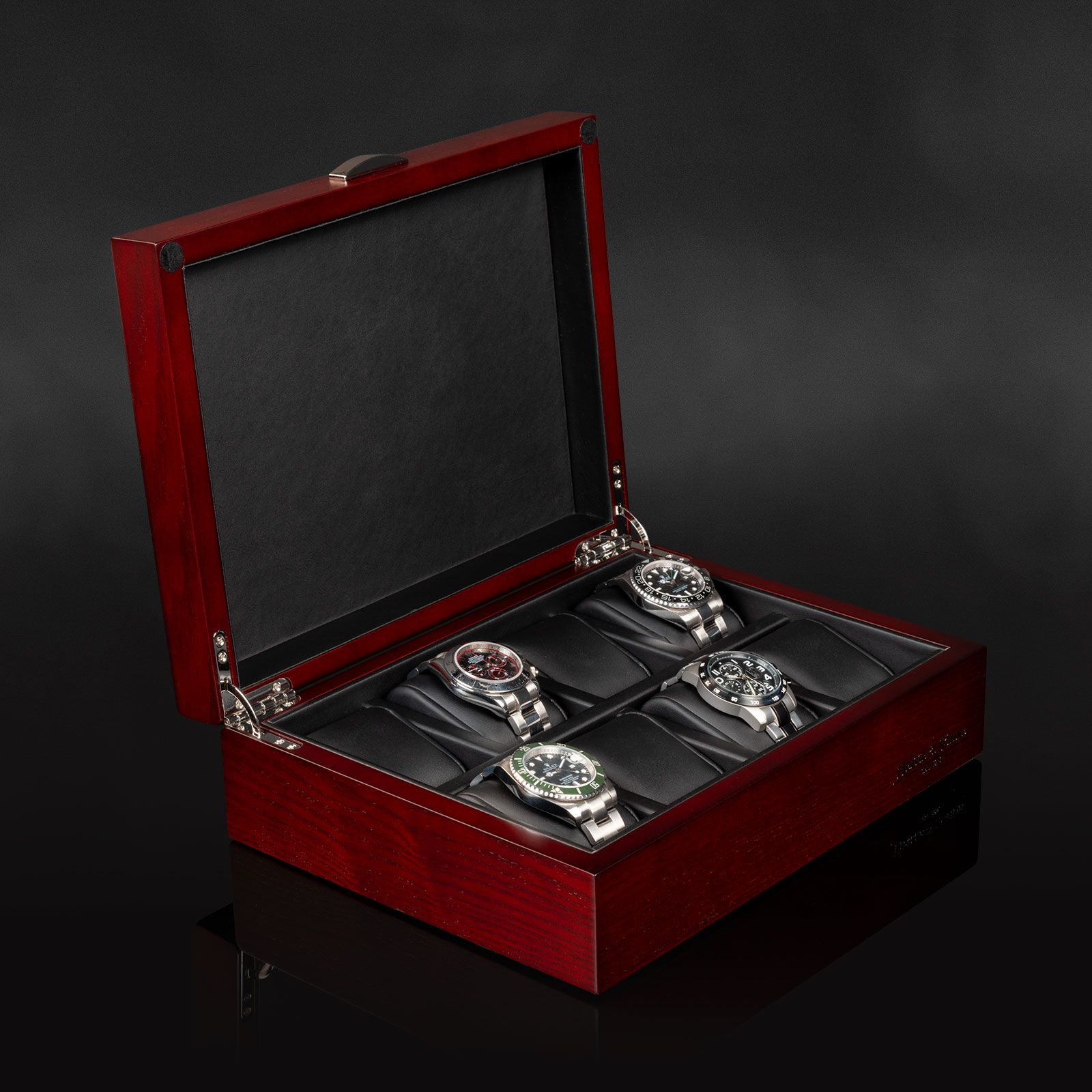 Heisse & Söhne Watch Box Bregano 8 – Cherry