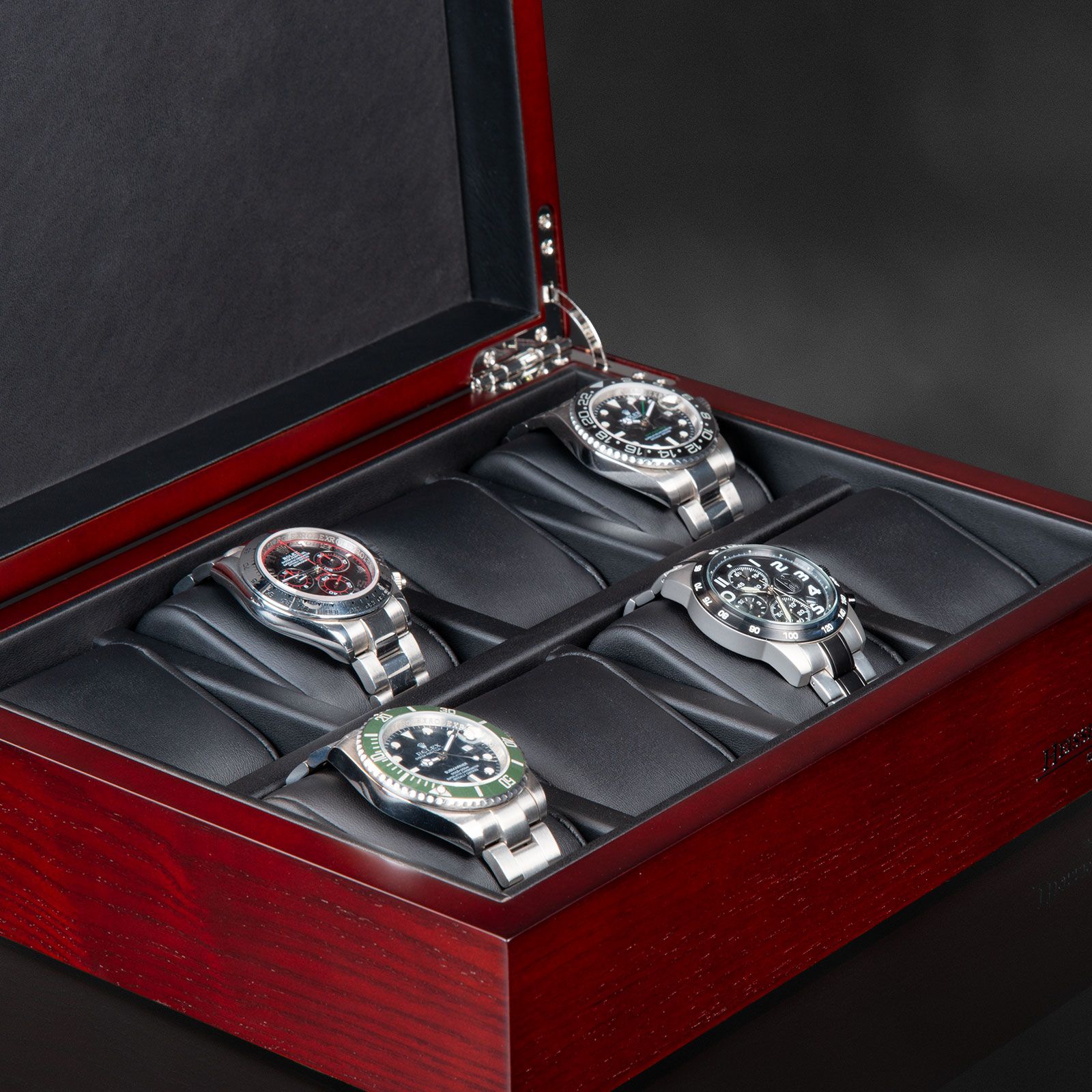 Heisse & Söhne Watch Box Bregano 8 – Cherry