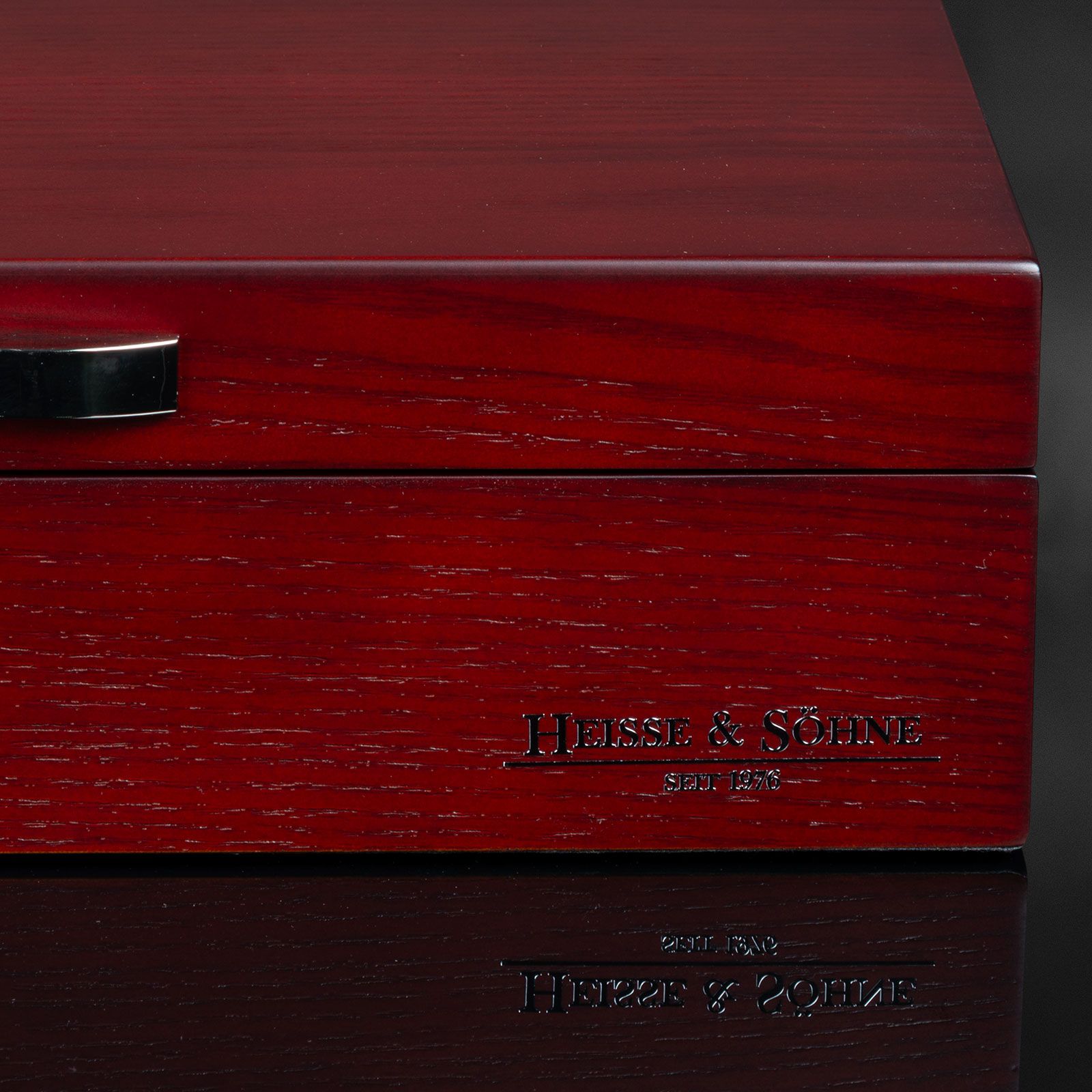 Heisse & Söhne Watch Box Bregano 8 – Cherry