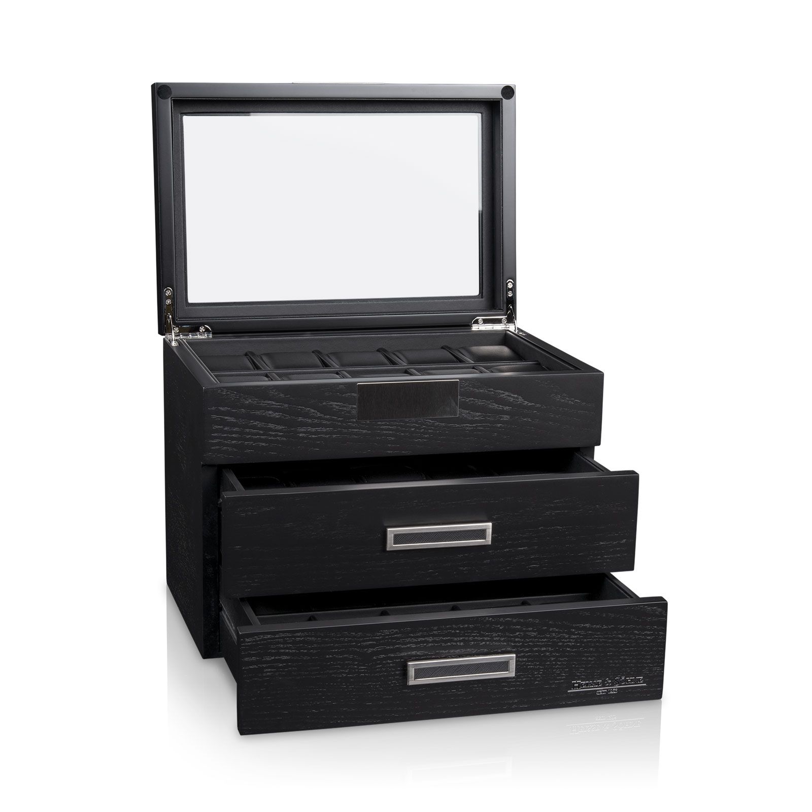 Heisse & Söhne Watch Box Monteray 30 – Black