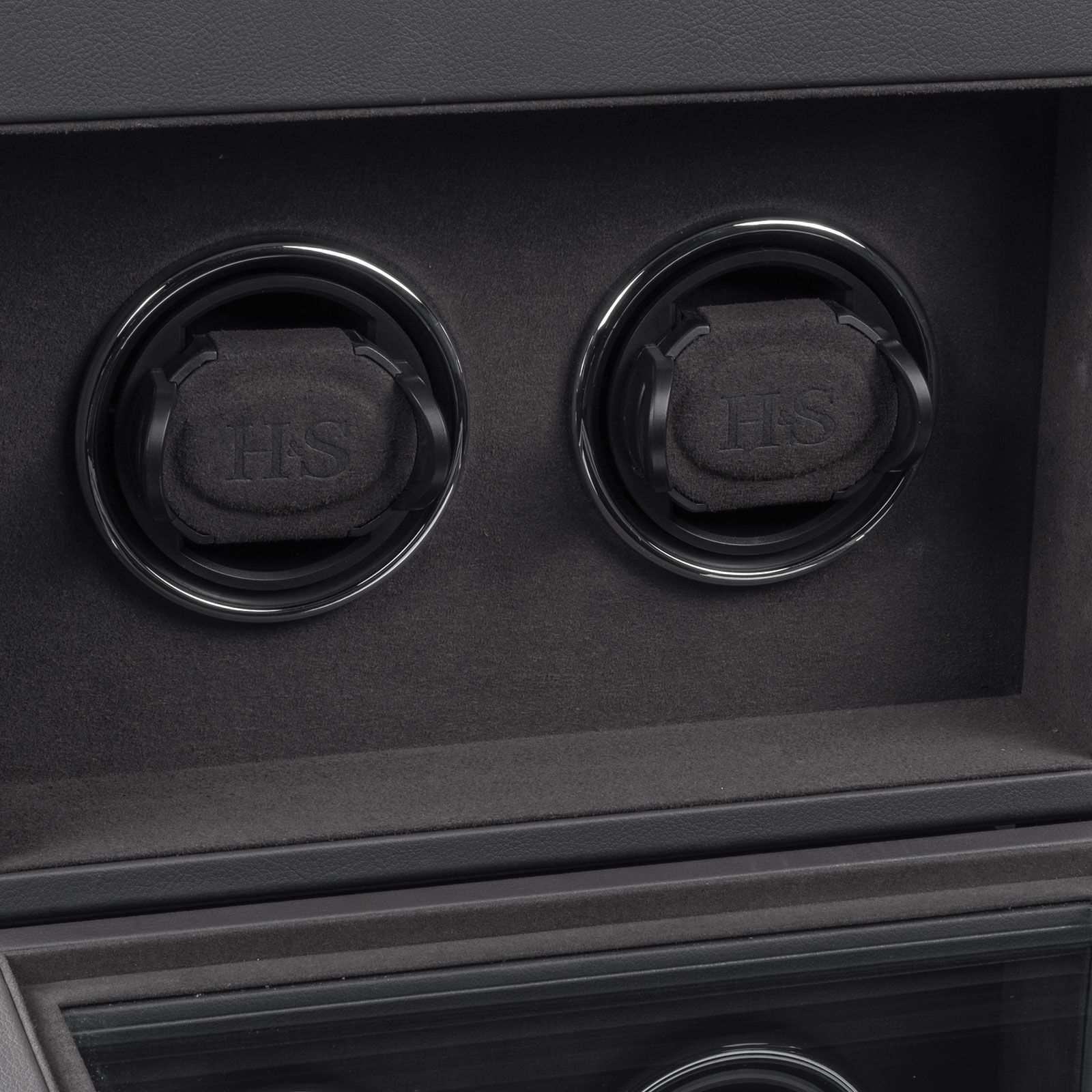 Heisse & Söhne Watch Winder Vancouver 2+ – Anthracite Black