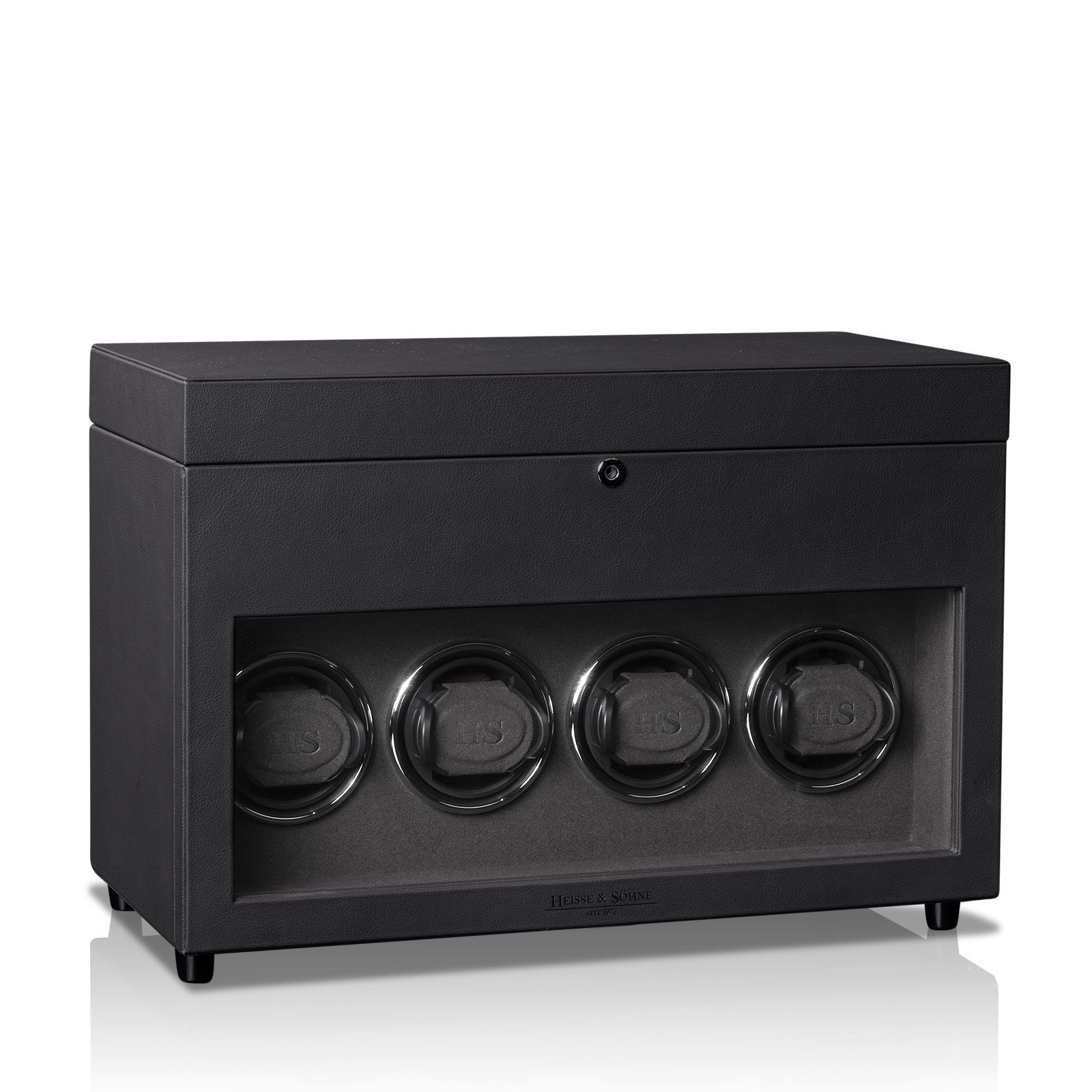 Heisse & Söhne Watch Winder Vancouver 4 - Anthracite Black
