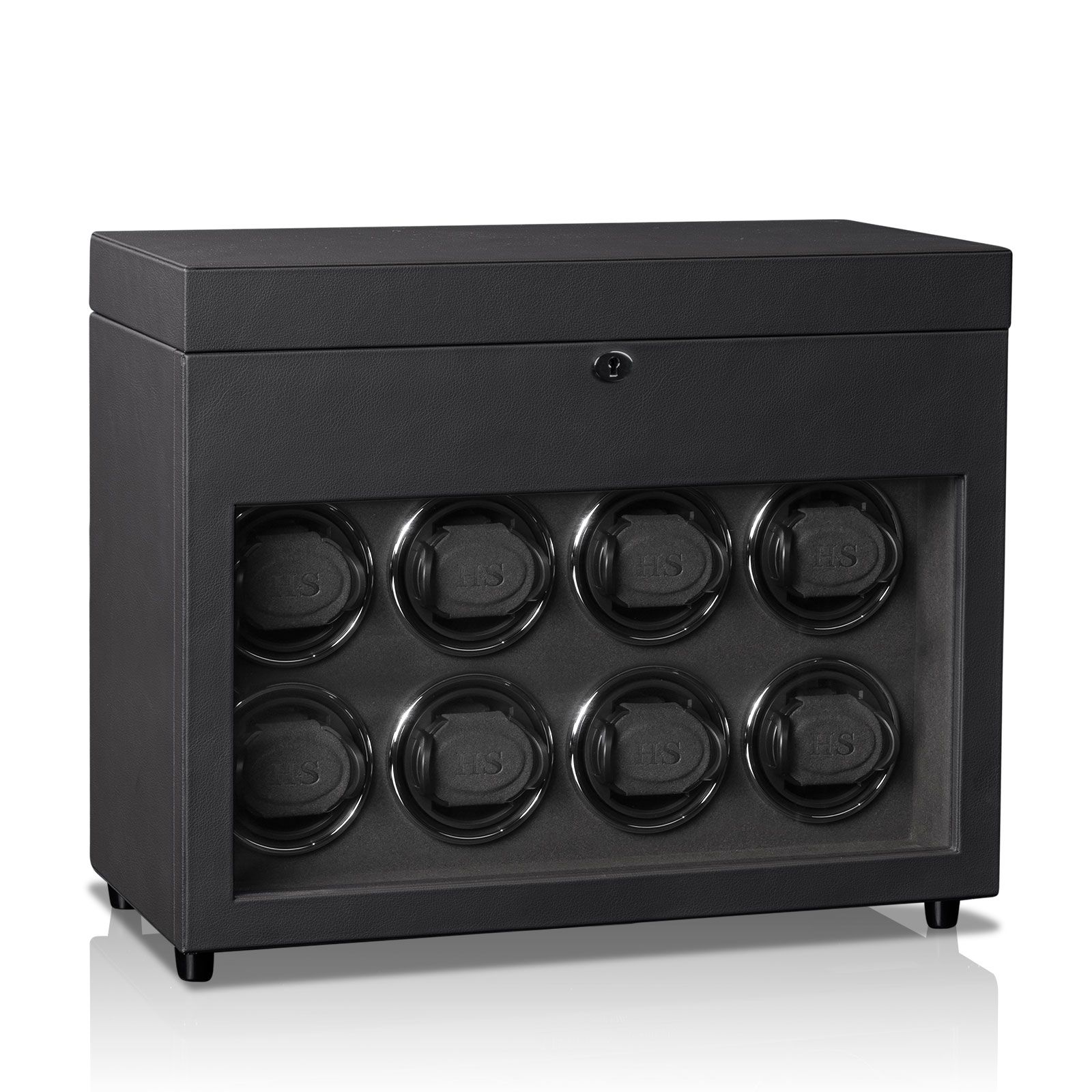 Heisse & Söhne Watch Winder Vancouver 8 - Anthracite Black