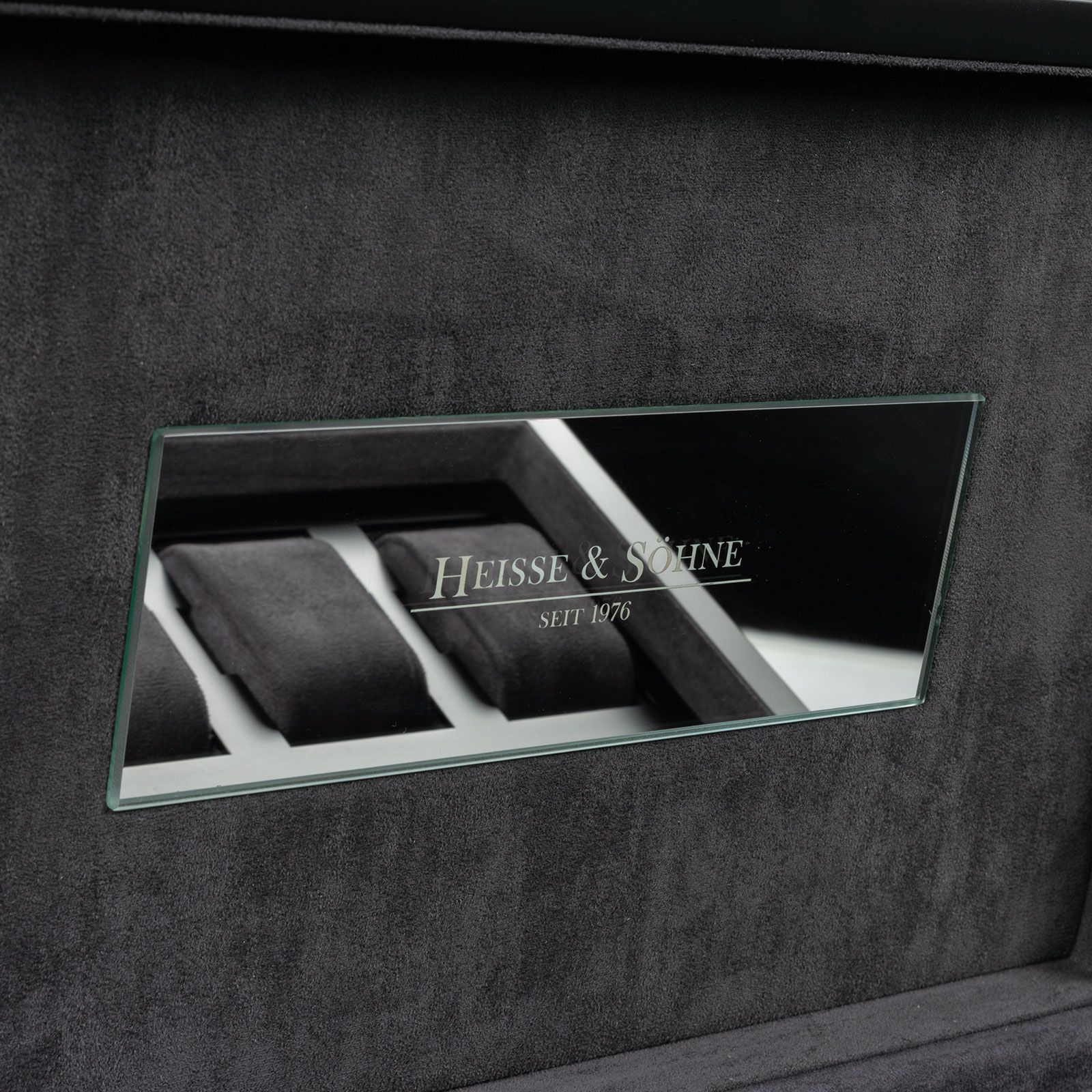 Heisse & Söhne Watch Box Dover 10 – Anthracite Black