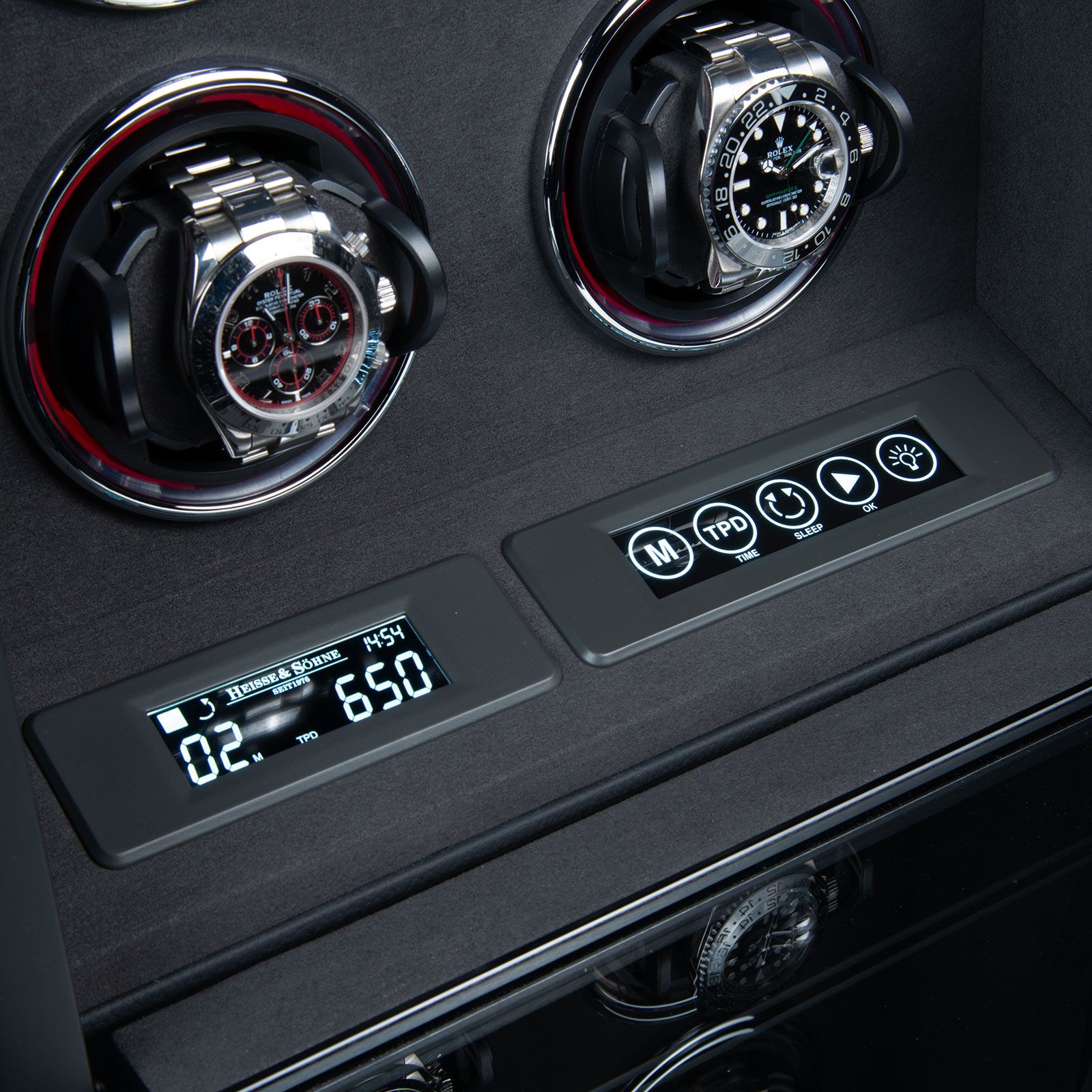 Heisse & Söhne Watch Winder Madrid 4 – Natural light oak
