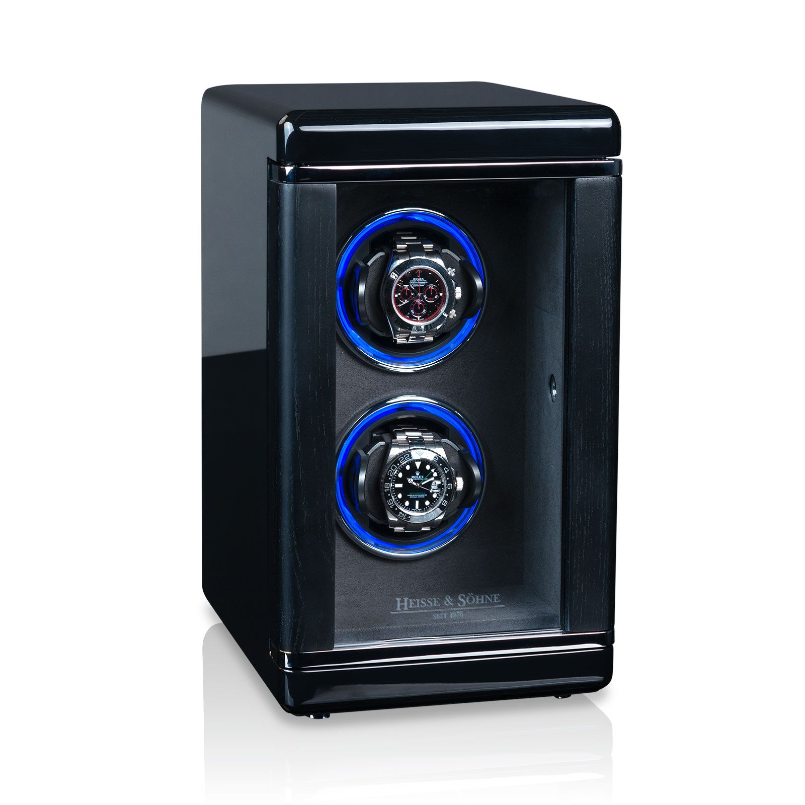 Heisse & Söhne Watch Winder Chicago 2 – Black